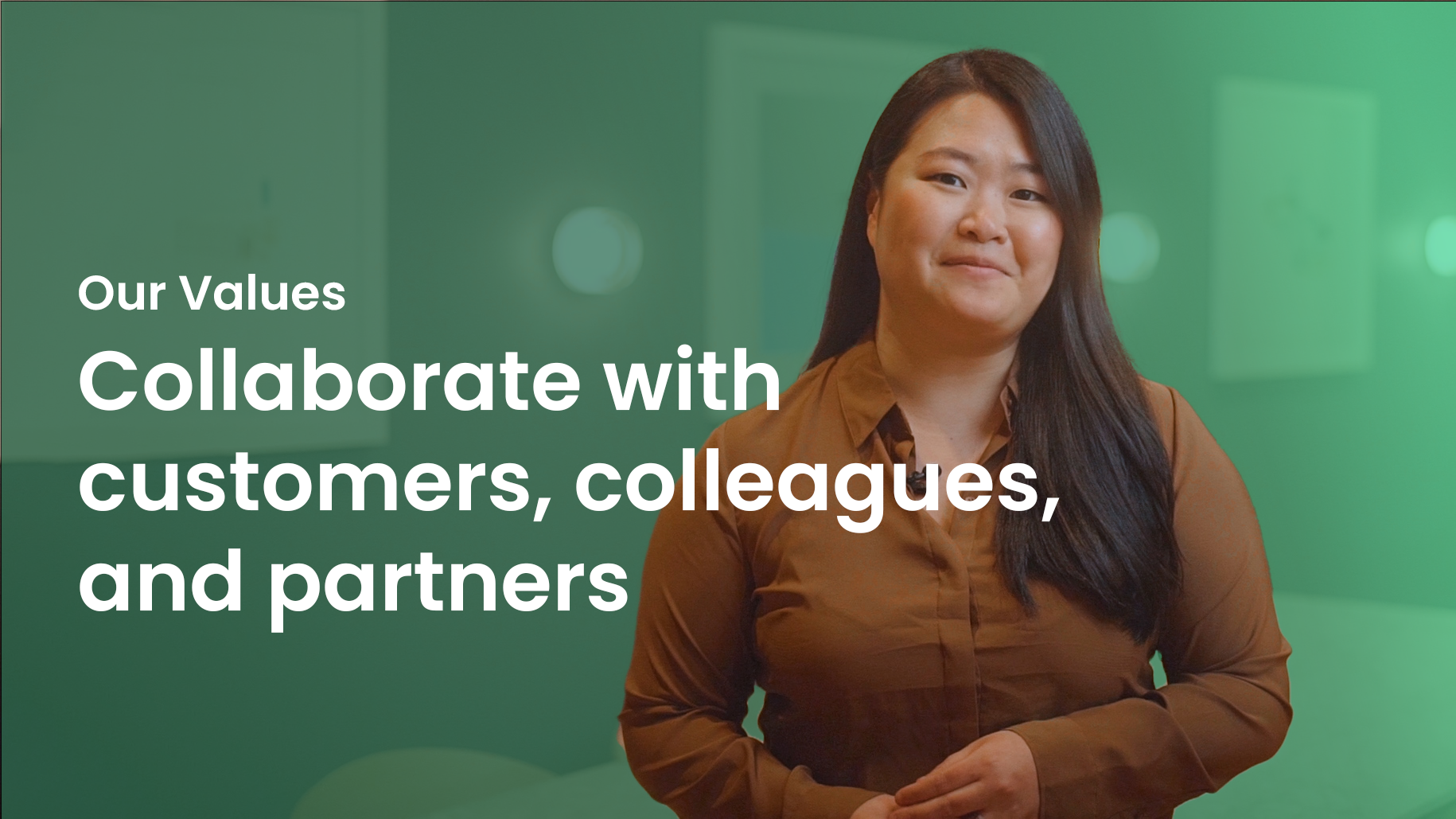 Collaborate with customers, colleagues, and partners